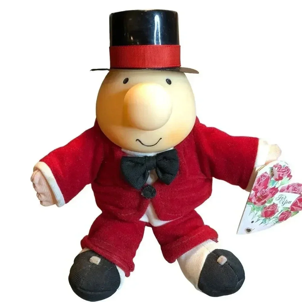 Rare VTG 1995 Ziggy And Friend  By Tom Wilson Big Nose Doll Christmas Toy decor